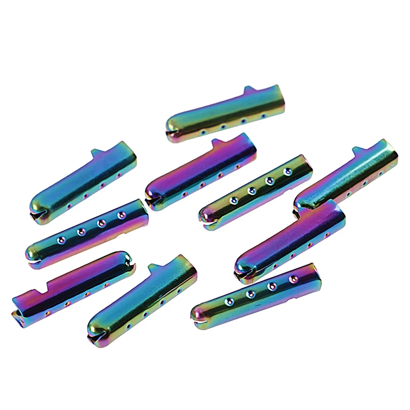 10 шт. наконечники шнурка для обуви Сменная головка пулевые шнурки DIY