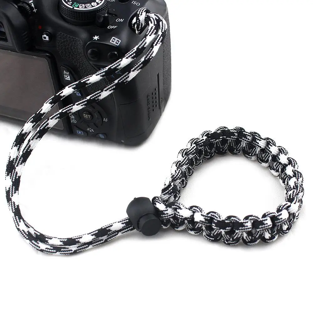 BEESCLOVER модный плетеный ремешок для цифровой камеры ручной захват браслет Nikon Canon
