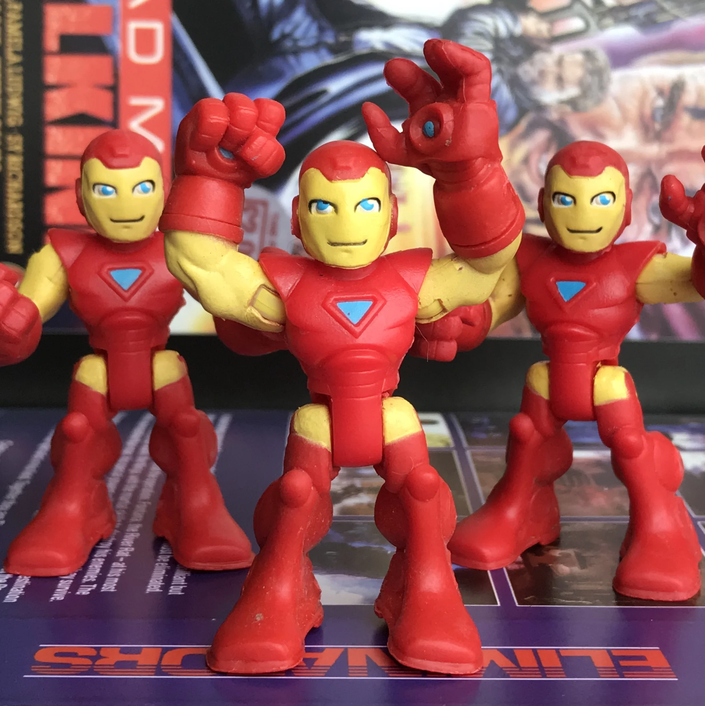 

Bulk Pack Marvel Avengers Iron Man Doll Gifts Toy Model Anime Figures PVC Collect Ornaments