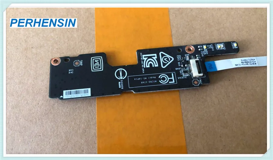 

MS-16P1 FOR MSI GE73 GE73VR POWER BUTTON BOARD W CABLE MS-16P1A