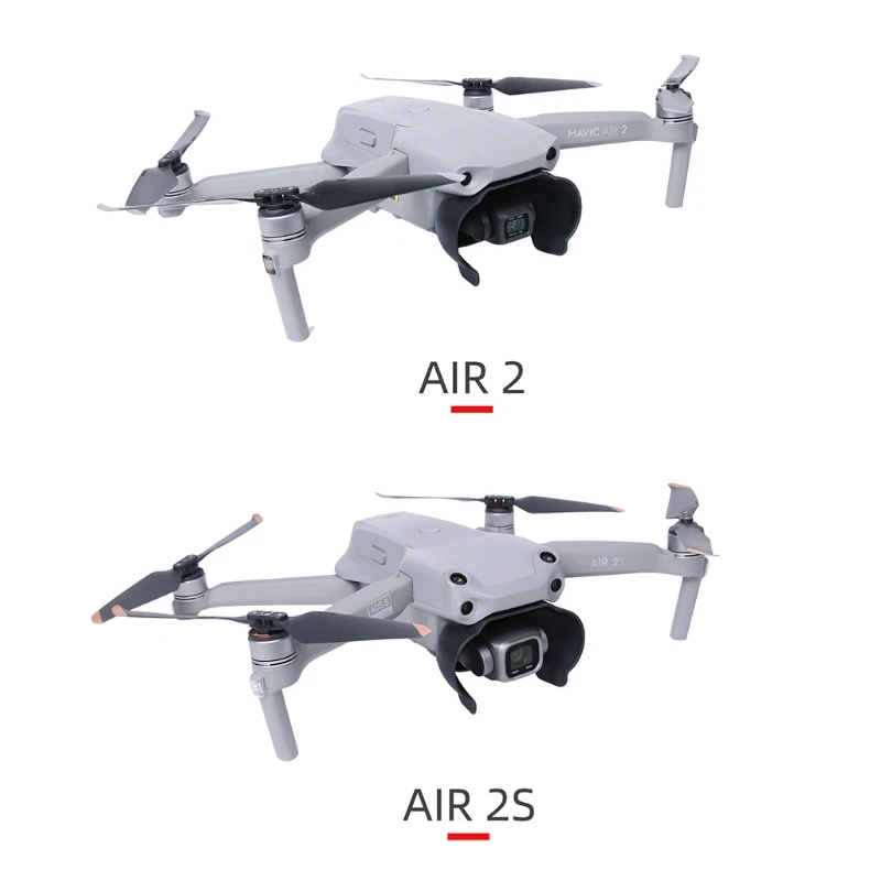 Camera Lens Hood Sunshade Protective Cover Drone Lens for-DJI Air 2S/Mavic Air 2 Anti-glare Camera Lens Hood Sunshade