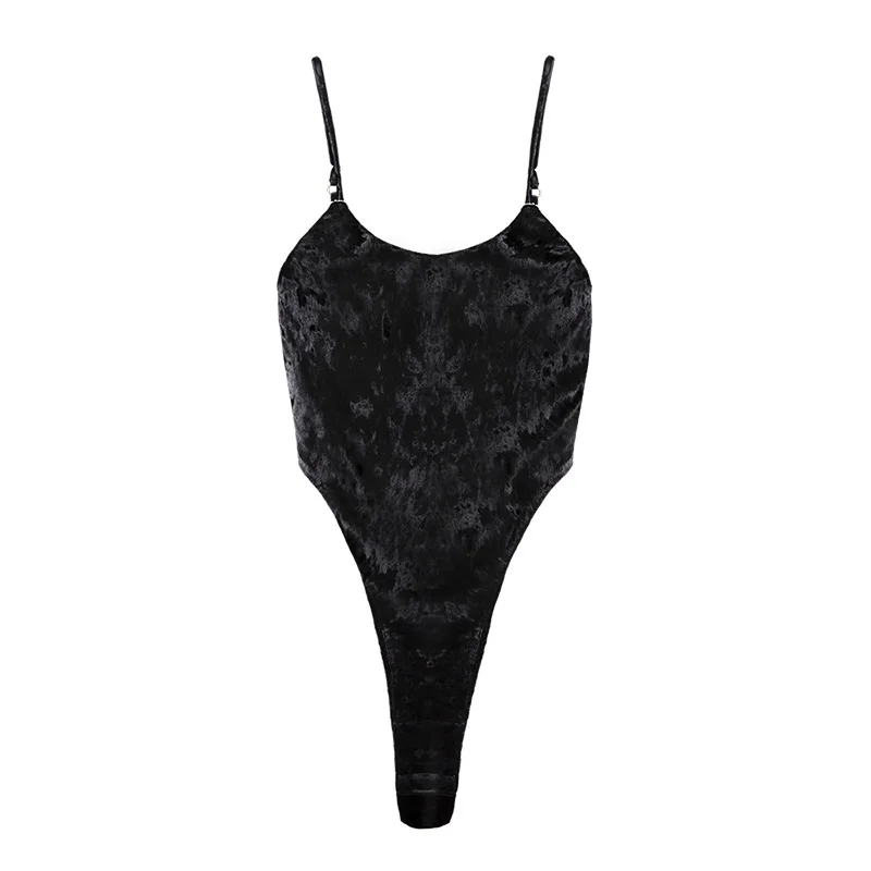 

Simple Stylish Personality Sexy Bodysuits New 2020 Europe Fashion Women Temptation Passion Camisole Top Bb22