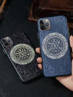buddhism six character proverbs soft phone case for iphone 11 pro max xs max xr xs x cover 6 6s 7 8 plus case metal ring