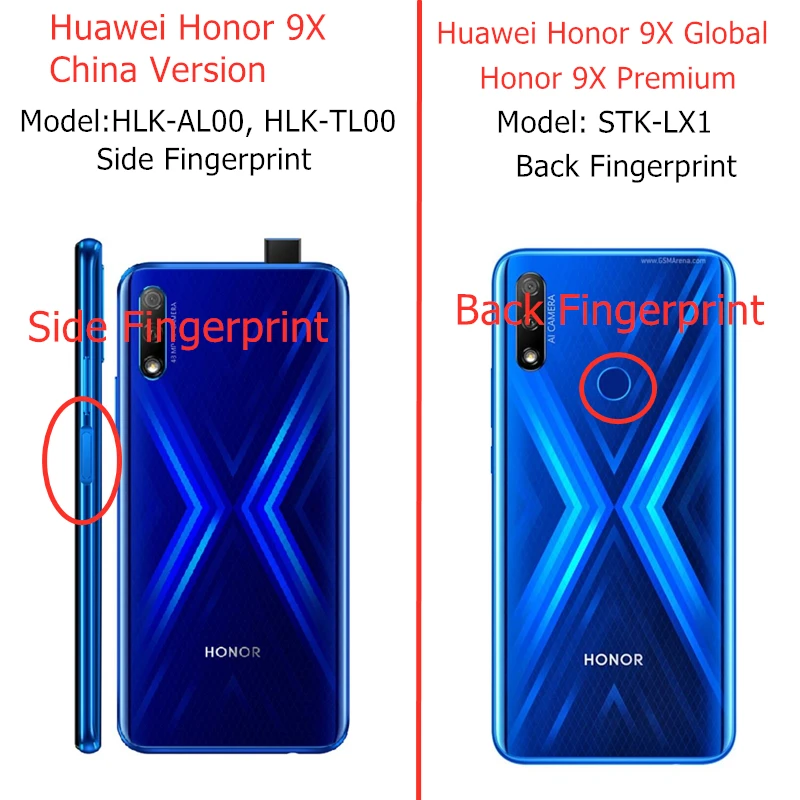 Original for Huawei Honor 9X China HTK-AL00 HTK-TL00 Pro LCD Display Touch Screen Digitizer Global TouchScreen Repair Parts enlarge