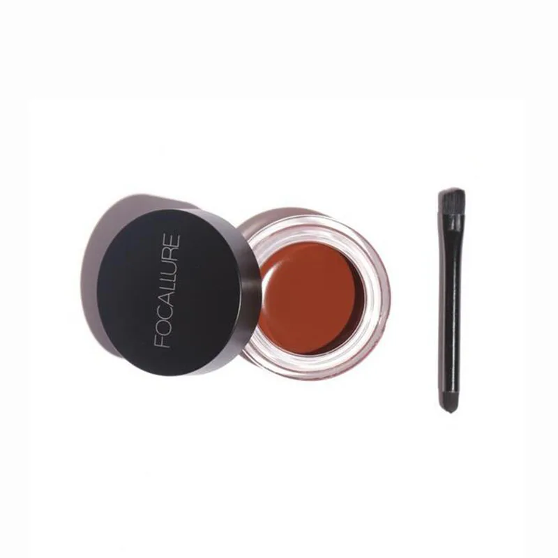 

5 Color Eyebrow Tint Makeup Waterproof Eyebrow Pomade Gel Enhancer Cosmetic Eye Makeup Eye Brow Cream with Brush Professional