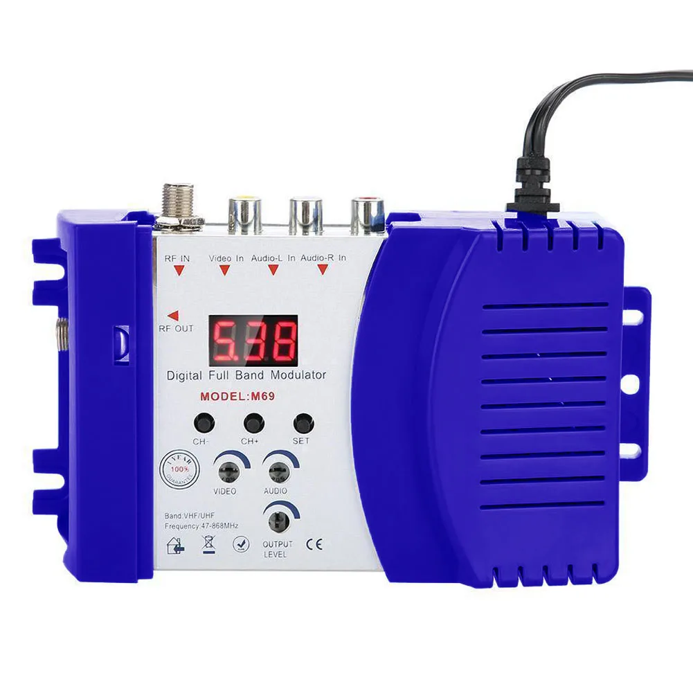Преобразователь для ТВ-адаптера Coax AV к RF цифровой модулятор профессиональные