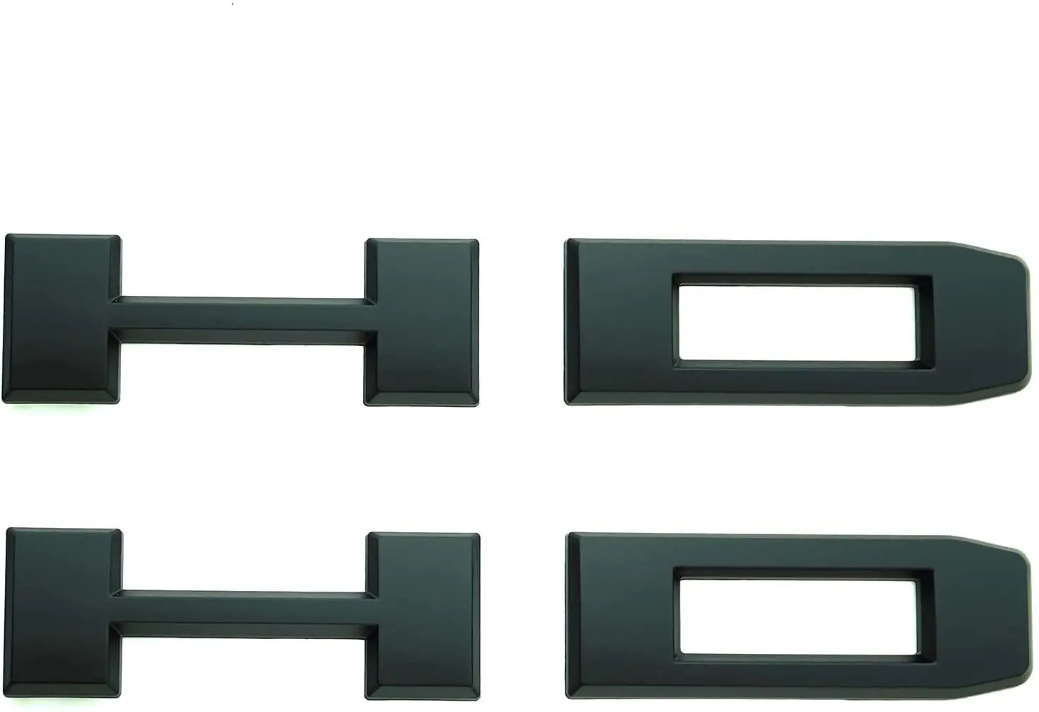 

Значок боковой двери 3D HD AT4 с эмблемой «HD» (матовый черный), 2 шт.