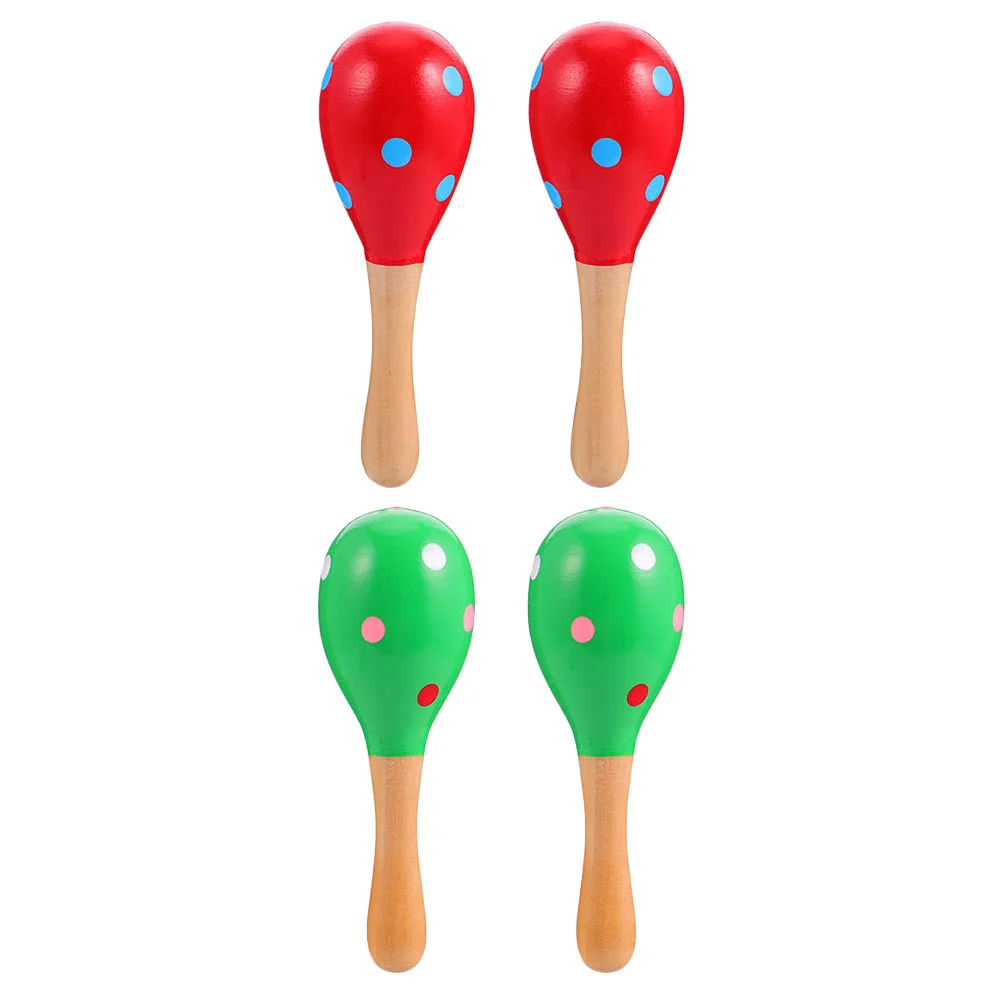 

4 шт., деревянные детские инструменты для прослушивания музыки