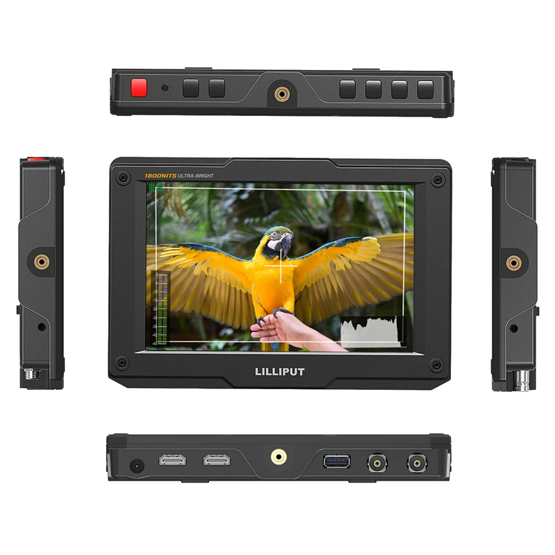 Монитор LILLIPUT H7S для камеры 7 дюймовый Ультраяркий 1800 нит SDI 4K HDMI|Мониторы| |