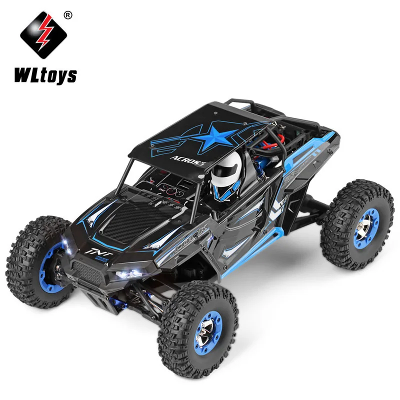 Оригинальные Wltoys 12428-A 1/12 2,4 г 4WD 50 км/ч электрические матовый внедорожные светодиодные фонари для мотоцикла дистанционное управление автомобильное транспортное средство с дистанционным управлением