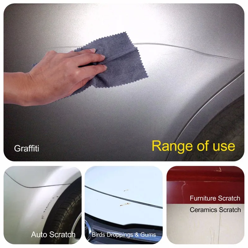 

Fix Clear Car Scratch Repair Cloth Nano Meterial for Car Light Paint Scratches Remover Scuffs on Surface Repair Rag