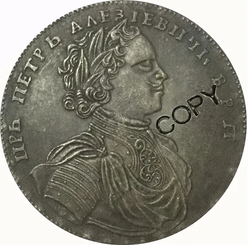 Европейские монеты Петра I 1714|coin copy|coin coinscoins russia |