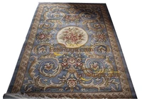 savonnerie area rug flower One Of A Kind Savonnerie Unique Folk Area Exquisite Round Room Upset Knitting savonnerie