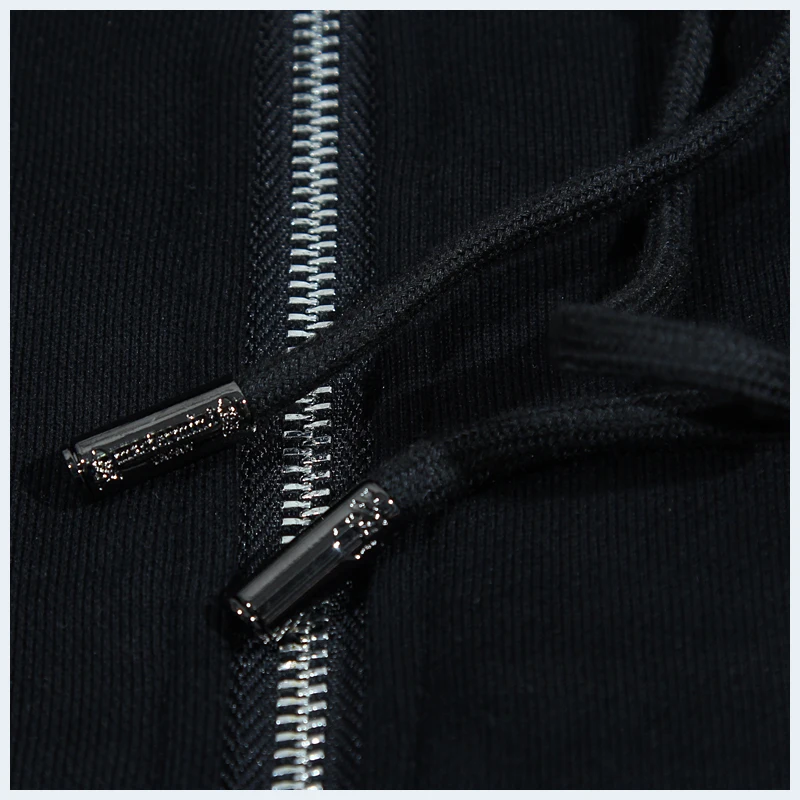 

Dark punk style MMJ skull Diamond hoodie men and women Japanese street brand hip hop joint zipper hoodie couple