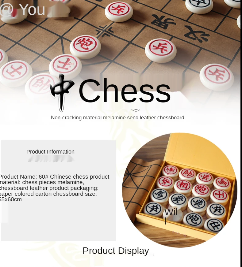 

Jade Pieces Portable Chess Set Fold Interaction Toys Chess Travel Leather Board Garden Juegos De Mesa Family Games EK50QL