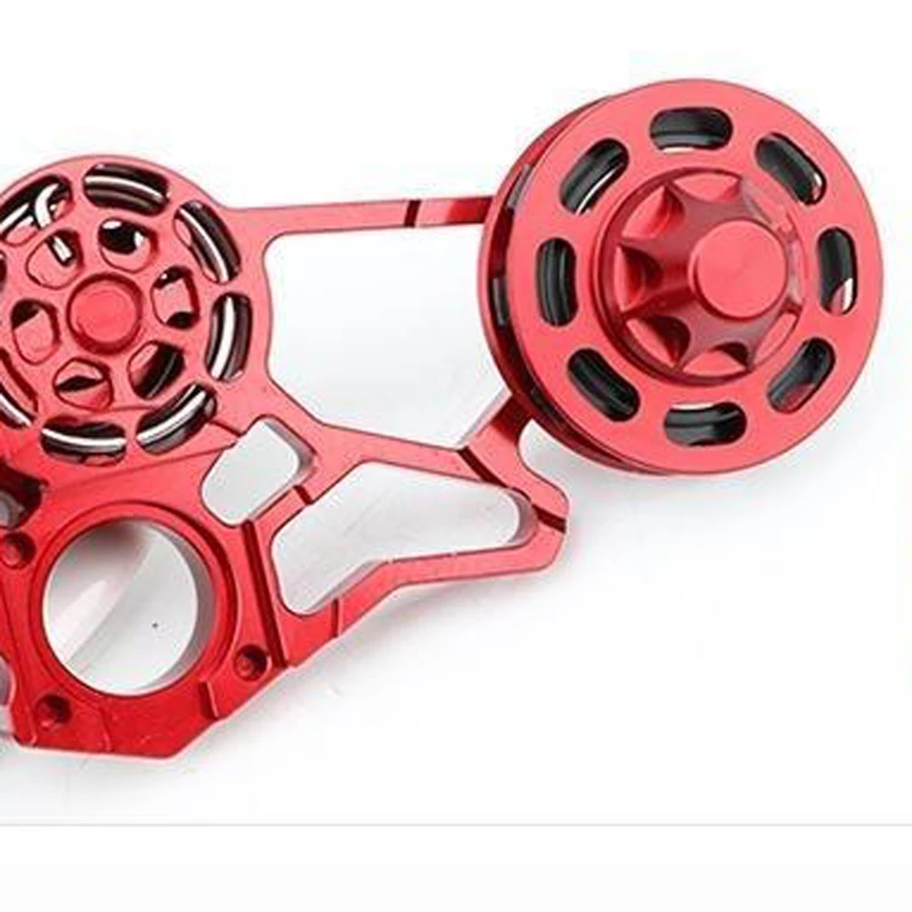 

Folding Bike Chain Tensioner Lightweight Rear Derailleur Chain Guide with Sprocket Speed Adjust Pulley Wheel for Brompton