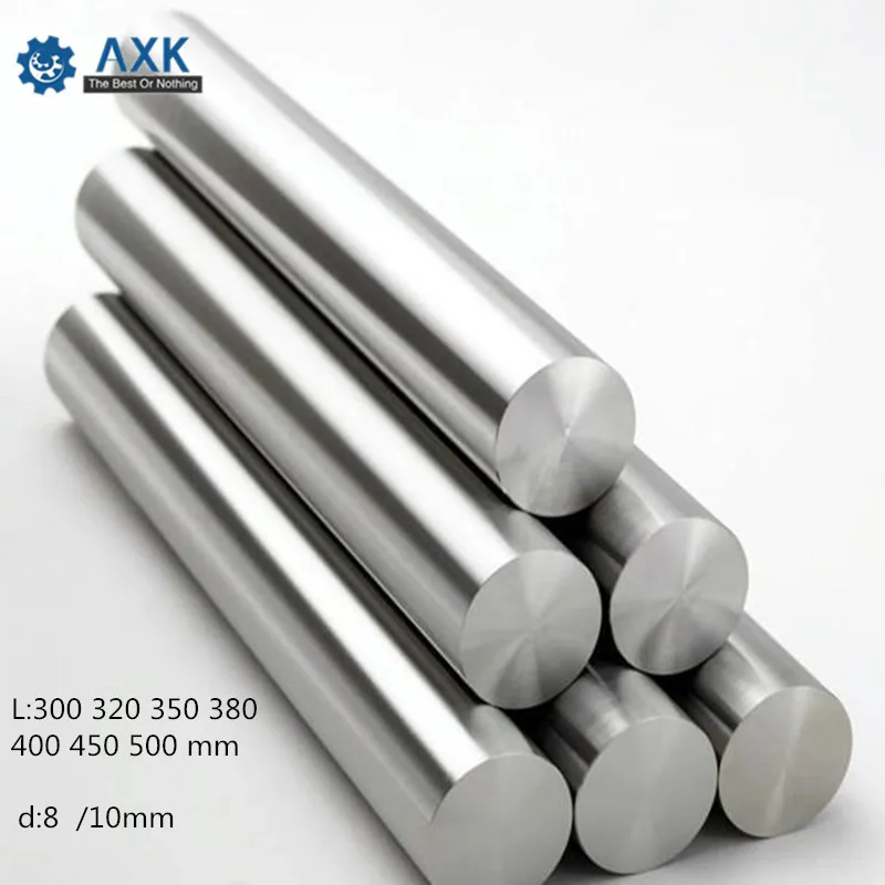 Плавные стержни AXK 300 320 350 380 400 450 мм линейная направляющая 8 детали для 3D принтеров