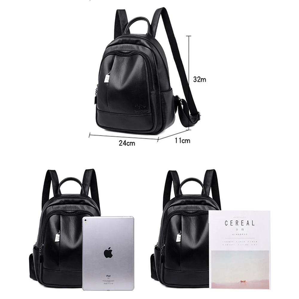 Женские мягкие кожаные рюкзаки, высокое качество, рюкзак Mochila Feminina, школьные сумки для девочек-подростков, рюкзак для путешествий, Sac A Dos
