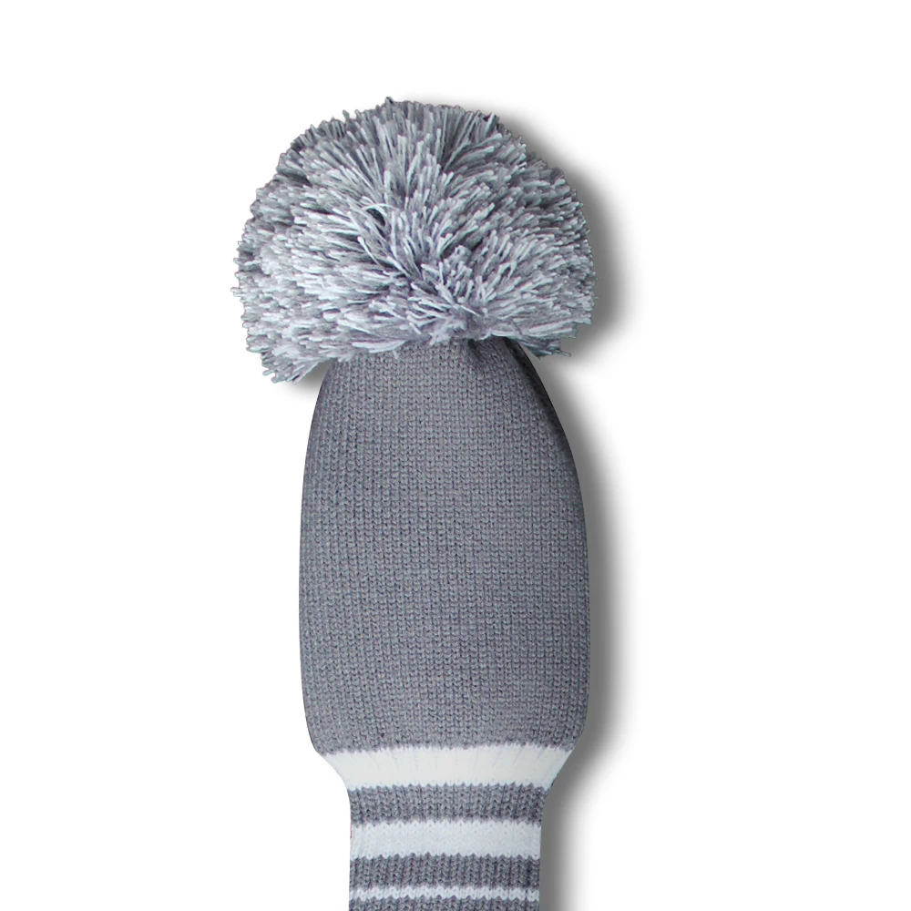 Головные уборы для гольфа серая белая полоса абстрактная защита гольф-клуба