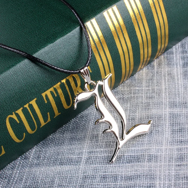 Ожерелье тетрадь смерти модное Ювелирное Украшение в стиле аниме кулон для