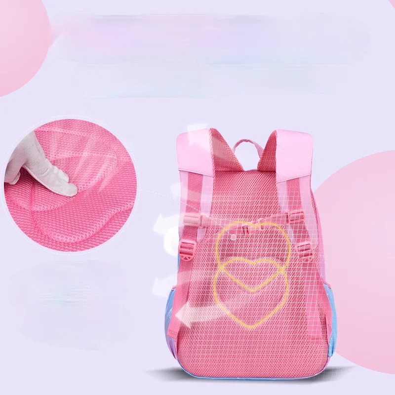 

2021 Children School Bag Girls Kids Satchel Primary school backpack princess Orthopedic Backpack schoolbag kids Mochila Infantil