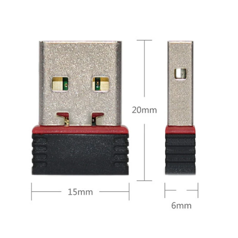 USB адаптер 150 Мбит/с Wifi антенна USB Wi-Fi адаптер ключ беспроводной сетевой картоприемник WiFi Lan Ethernet для ПК ноутбука
