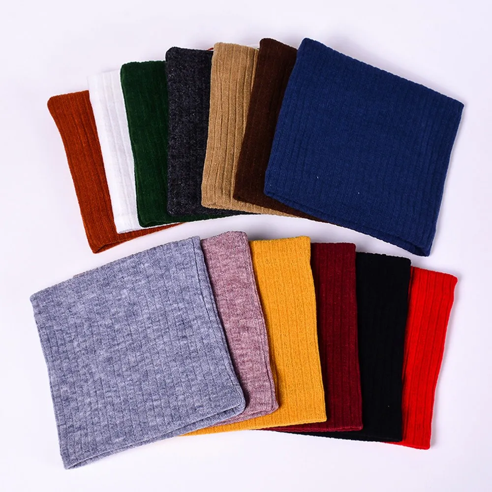 Модный зимний шарф для женщин мужчин детей Детский утолщенный шерстяной