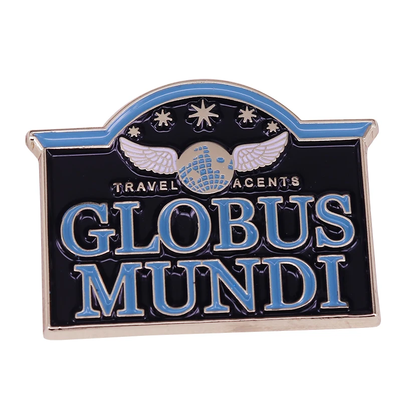 Globus Mundi эмалированный штифт волшебник дополнение|Броши| |