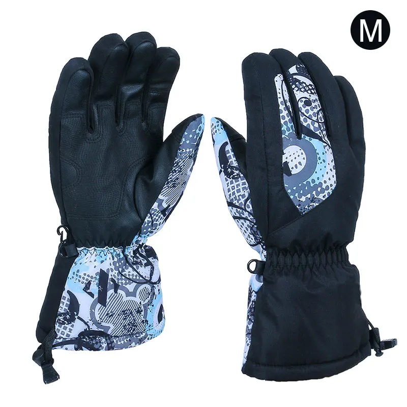 

Зимние теплые лыжные перчатки унисекс для сенсорных экранов, теплые перчатки для активного отдыха, пешего туризма, езды на велосипеде, лыжа...