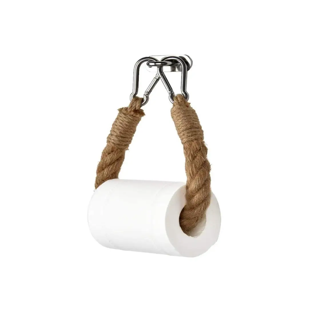 

Vintage Towel Hanging Rope Toilet Paper Holder Home Hotel Bathroom Decoration Supplies