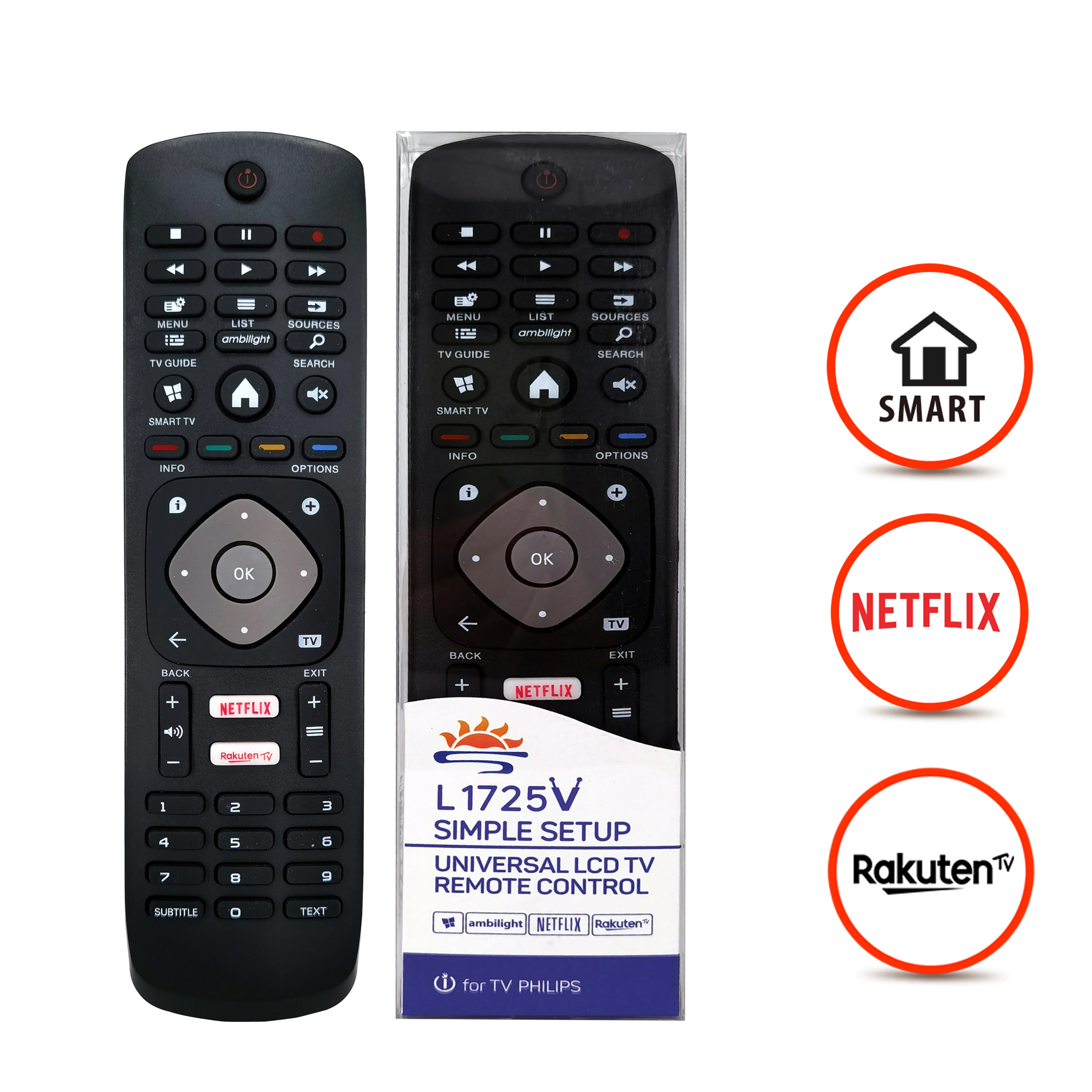 Пульт дистанционного управления для телевизора Philips 50PUS6809/12 55PFH5509 55PFK6409/12 32PHH4509/88