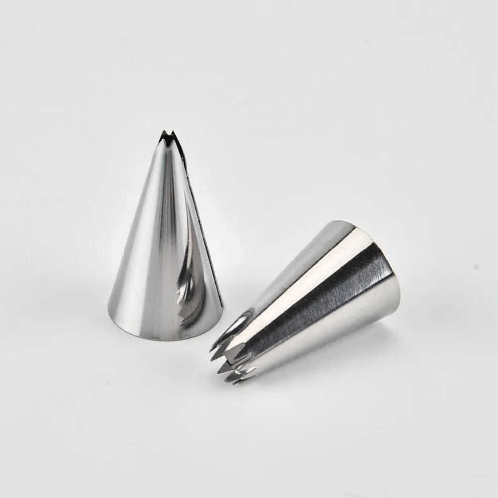 Оптовая продажа 24 головки нержавеющая сталь набор цветочных пастей в коробке