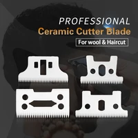 professional hairdresser trimmer replaceable hair clipper blade cordless clipper full ceramic blade for hair cutting machine