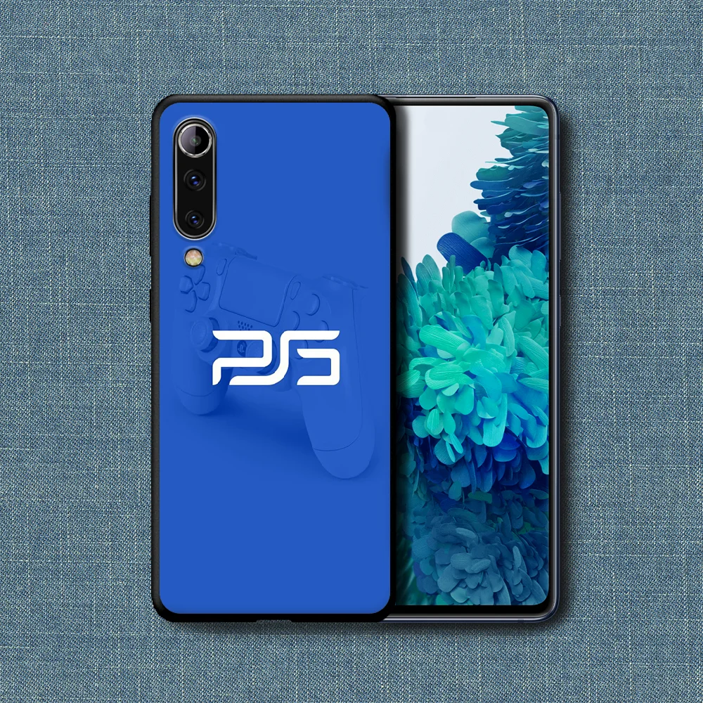 

PlayStation 5 PS Phone Case For Xiaomi Mi Note 10 A3 9 MAX 3 A2 8 9 Lite Pro Ultra black Hoesjes Painting Bumper Tpu Etui