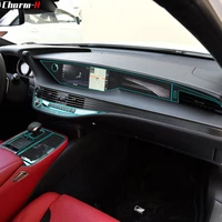 car interior central console gear dashboard navigation screen protective film for lexus ls ls500 2021 2020 2019 xf50 accessories