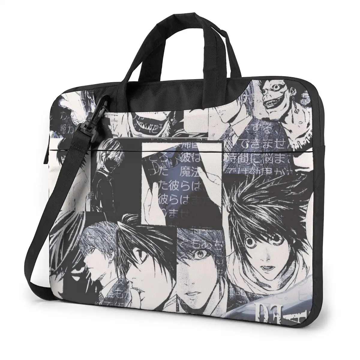 

Death Note Laptop Bag Case Protective Vintage Computer Bag Bicycle Crossbody Laptop Pouch