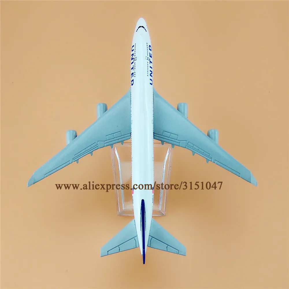 16 см Air American UNITED B747 Боинг 747 400 авиакомпании|Статуэтки и миниатюры| |