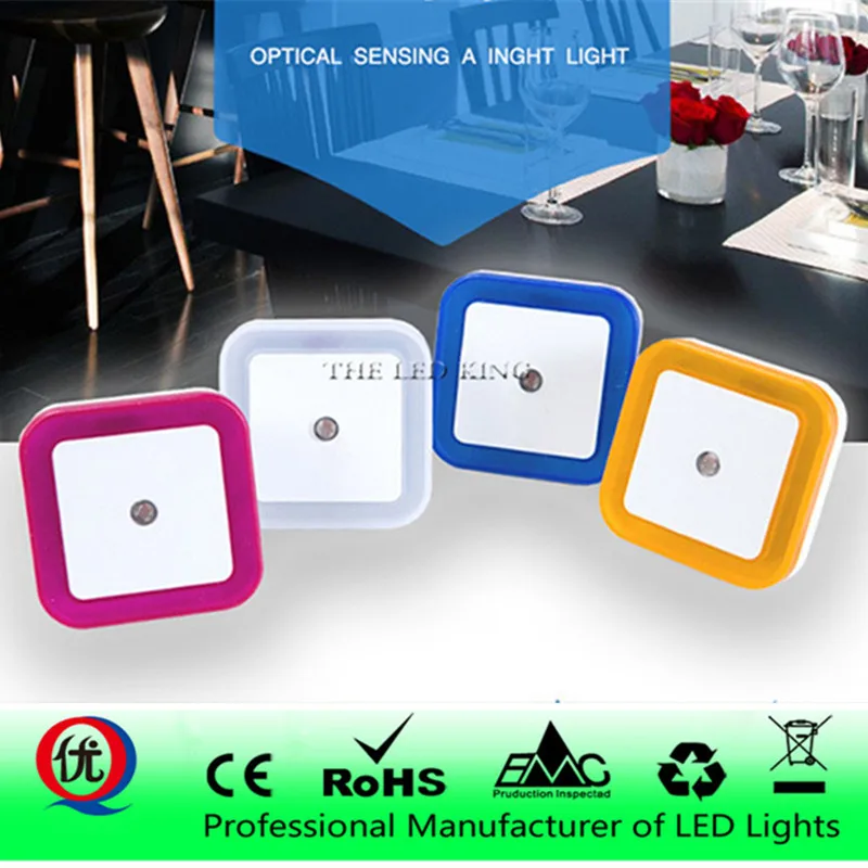 Ночник с сенсорным управлением мини светильник вилкой Стандарта ЕС и США новинка