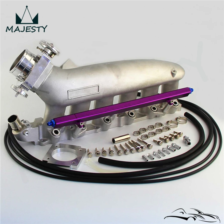 Впускной коллектор Топливная рейка корпус дроссельной заслонки 80 мм для Nissan R33