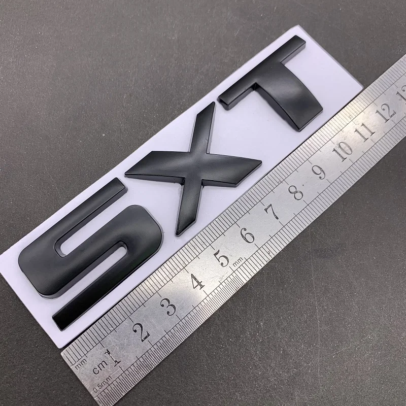 

1x 3D car Metal sticker Auto Car Styling SXT SRT Emblem Sticker Fit For Dodge Charger Challenger Exterior Accessories