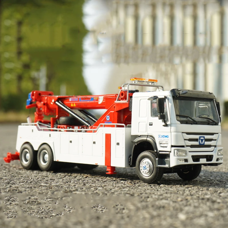 Спасательный кран-эвакуатор 1:35 модель грузовика коллекция сувенирных украшений