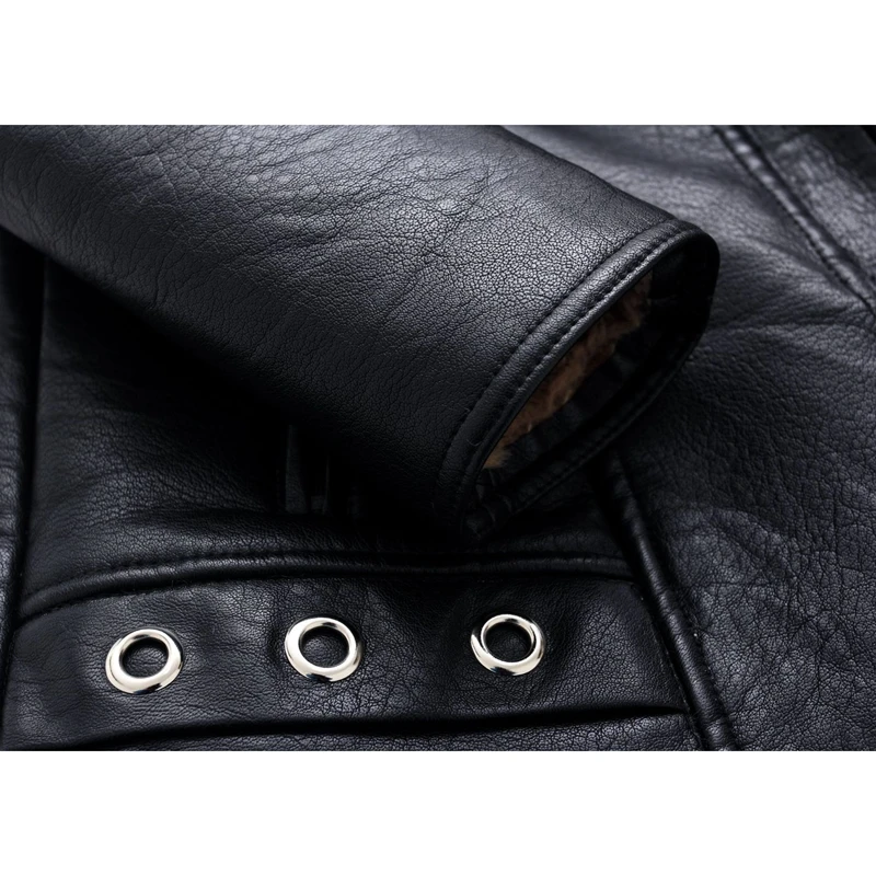 Пальто из искусственного меха SWYIVY женская кожаная куртка осенне зимняя теплая