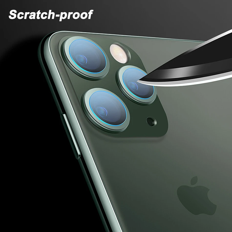 Закаленное стекло для iPhone 11 Pro Max 7 8 XS X XR Защитная пленка объектива камеры