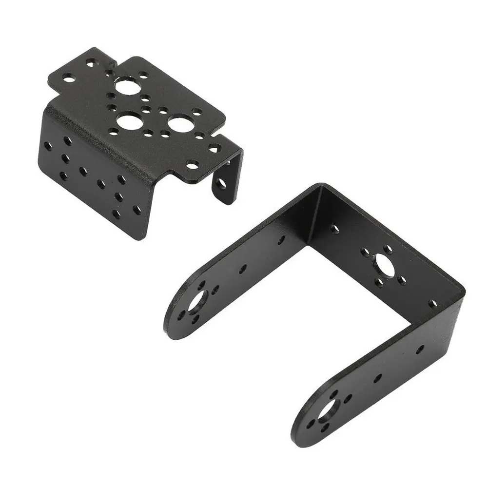 

Multifunction Servo Bracket Robot Servo Mount Set Multifunction MG995 MG996R Bracket Sensor Mount Kit for Car Boat