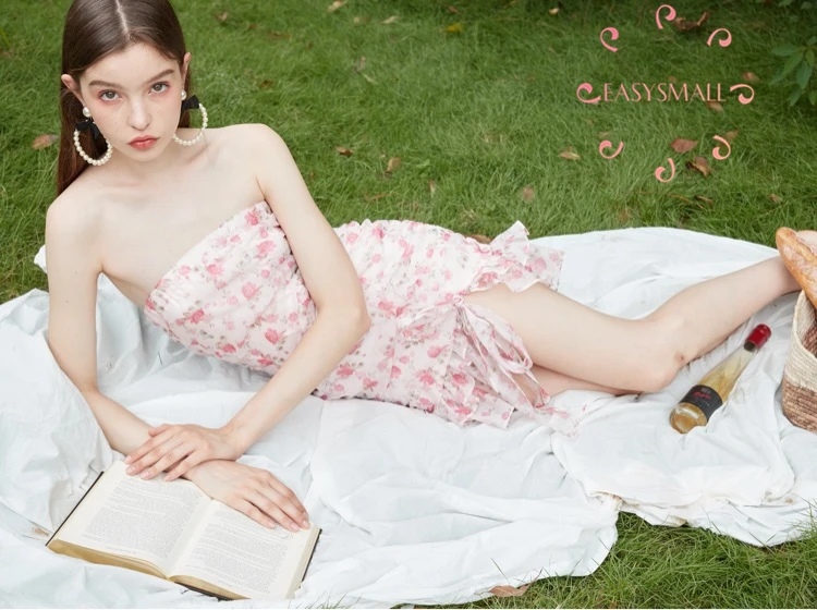 Женское платье с лимонами EASYSMALL модные вечерние уличные платья в стиле кантри