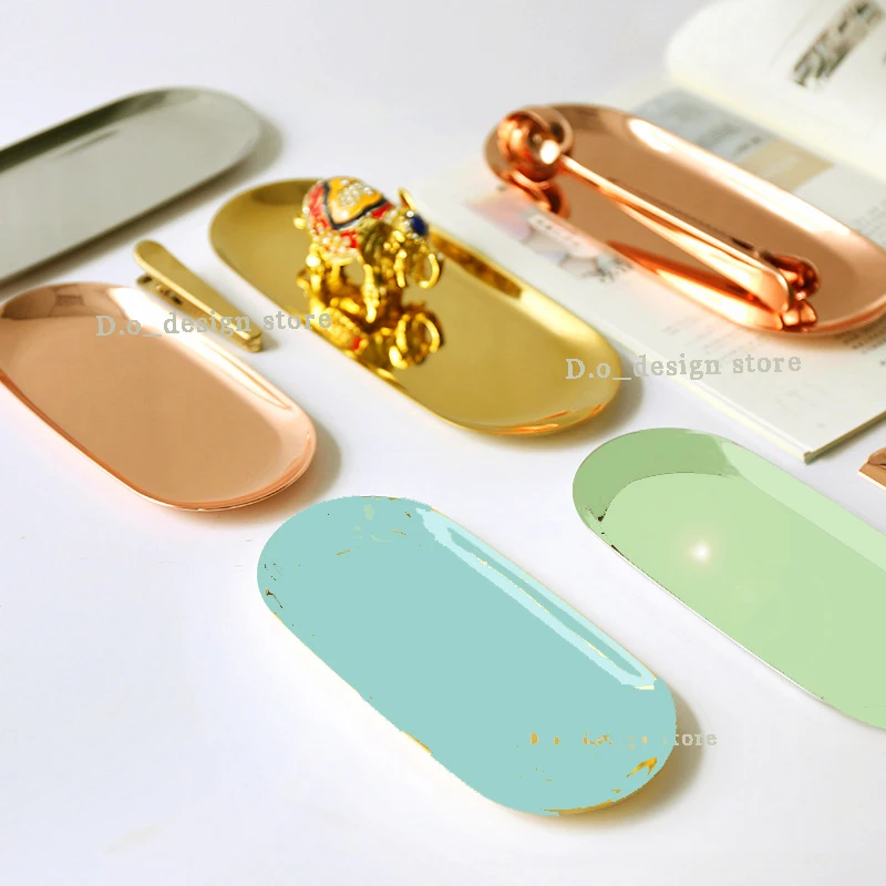 Размеры S в скандинавском стиле металлическая нержавеющая сталь латунь Овальный