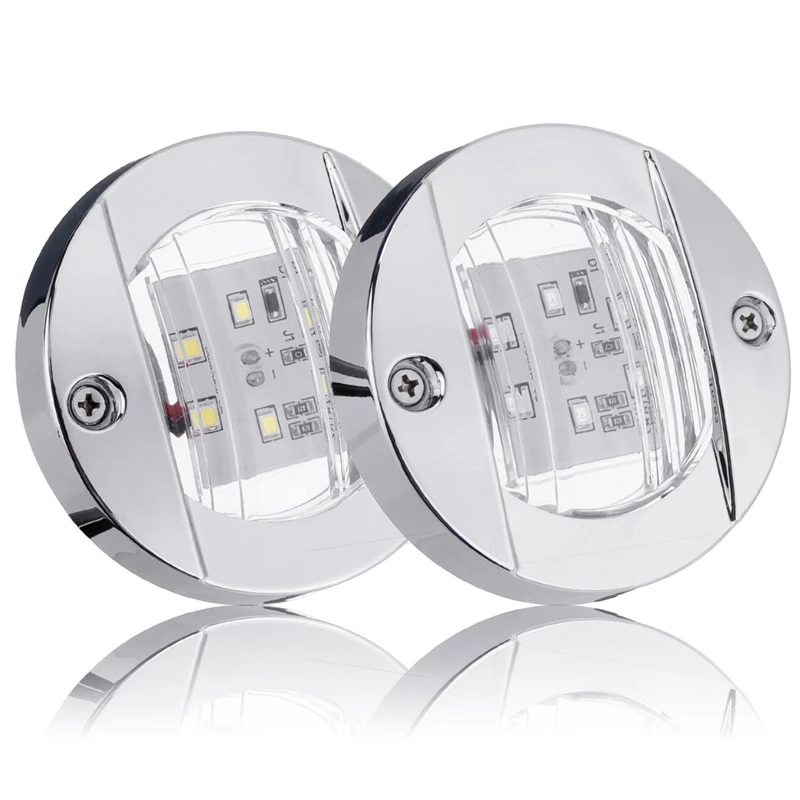DC 12 В морской лодки транце RV яхта 6 светодиодных кормовых сигнальных ламп круглый