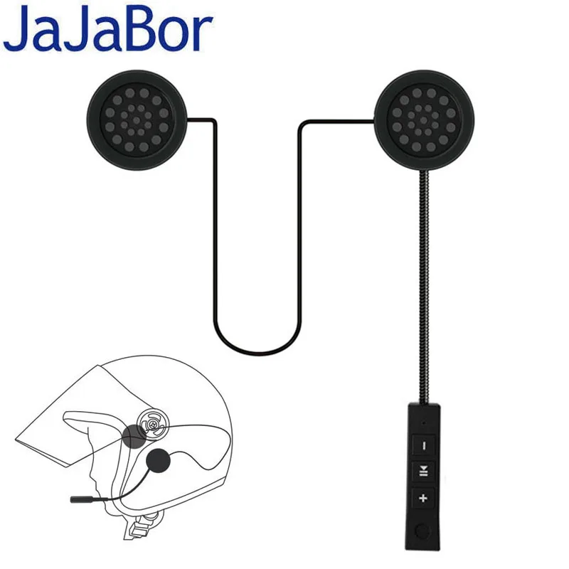 

Беспроводная bluetooth-гарнитура JaJaBor, мотоциклетный шлем, наушники, громкая связь, музыка, автоматический ответ BT8