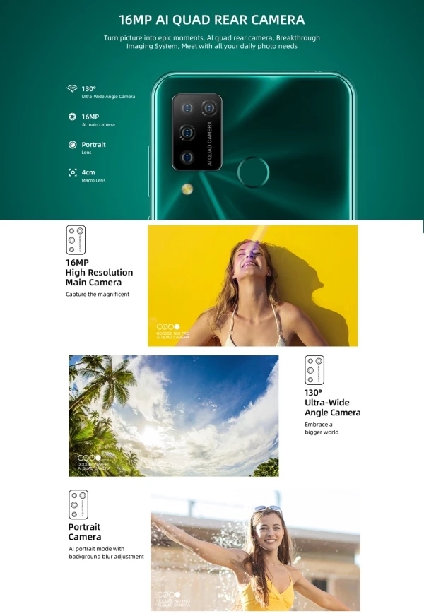 Смартфон DOOGEE N20 Pro 6 ГБ + 128 Гб глобальная версия четыре камеры Восьмиядерный