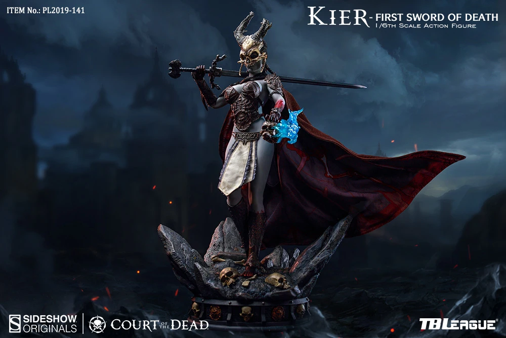 TBLeague x Sideshow Phicen Court of the Dead Kier фигурка первого меча смерти 1/6 с основанием|Игровые